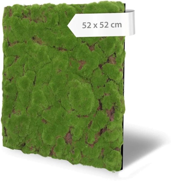 Akustický panel umělý mech a rostliny, 52 x 52 cm / Modular Wall 136686 A.S.Création