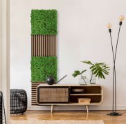 Akustický panel, dokonalá napodobenina živých rostlin na filcovém podkladu, rozměr 52 x 52 cm z kolekce Modular Wall A.S.Création - DD136680