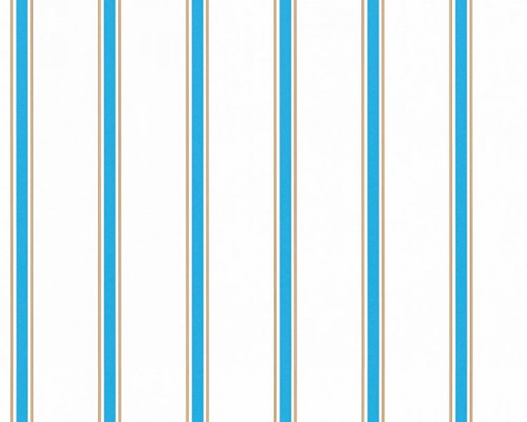 Dětská tapeta 35831-2 modré pruhy / Papírové tapety pro děti 358312 Esprit Kids 5 (0,53 x 10,05 m) A.S.Création