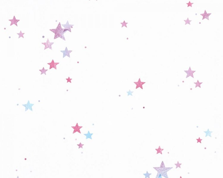 Dětská tapeta 35696-3 barevné hvězdičky / Papírové tapety pro děti 356963 Esprit Kids 5 (0,53 x 10,05 m) A.S.Création