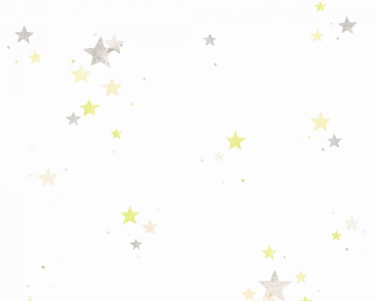 Dětská tapeta 35696-1 barevné hvězdičky / Papírové tapety pro děti 356961 Esprit Kids 5 (0,53 x 10,05 m) A.S.Création