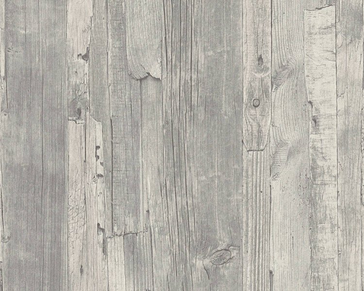 Vliesová tapeta 95405-4 šedé dřevo / Tapety na zeď 954054 Wood´n Stone 2 (0,53 x 10,05 m) A.S.Création