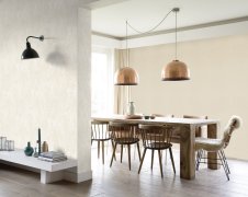 Vliesová tapeta jednobarevná krémová (0,53 x 10,05 m) / Vliesové tapety na zeď My Moments 633788 Rasch