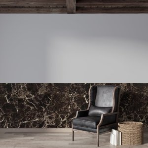 Černý mramor s modrošedou žilkou 120 x 280 cm - samolepicí velkoformátový panel XXL / velkoplošný dekorativní stěnový obklad Dark Emperador efekt MAR007