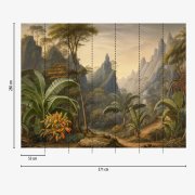 Vliesová fototapeta hory 3,71 x 2,80 m / Vliesový tapetový panel 761901 Cuba 2 A.S.Création