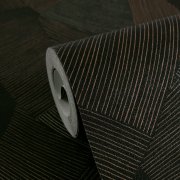 Vliesová tapeta grafická - hnědá, černá, metalická (0,53 x 10,05 m) 791605 / Tapety na zeď 791605 Cuba 2 A.S.Création