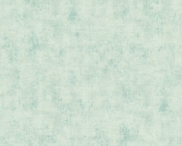Vliesová tapeta zelená, modrá, tyrkysová, UNI jednobarevná, štuk, omítka 374168 / Tapety na zeď 37416-8 New Studio 2.0 (0,53 x 10,05 m) A.S.Création