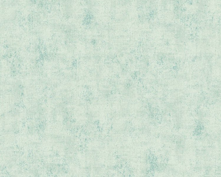 Vliesová tapeta zelená, modrá, tyrkysová, UNI jednobarevná, štuk, omítka 374168 / Tapety na zeď 37416-8 New Studio 2.0 (0,53 x 10,05 m) A.S.Création