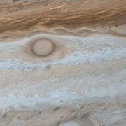 kruhová samolepicí vliesová fototapeta D1-017 - Jupiter z kolekce Komar Dots - úchvatné detaily
