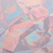 kruhová samolepicí vliesová fototapeta D1-009 - Glossy Crystals z kolekce Komar Dots - styl Bauhaus - působivé detaily