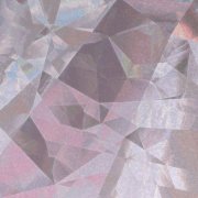 kruhová samolepicí vliesová fototapeta D1-009 - Glossy Crystals z kolekce Komar Dots - styl Bauhaus - působivé detaily