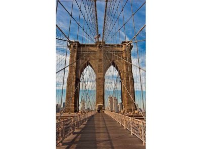 Vliesová fototapeta Brooklynský most 150 x 250 cm + lepidlo zdarma / MS-2-0005 vliesové fototapety na zeď DIMEX