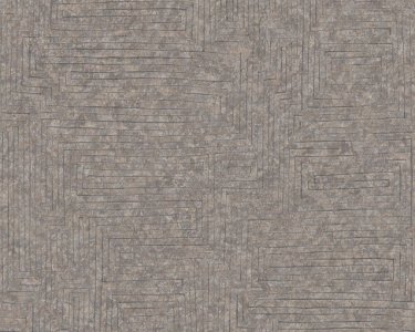 Vliesová tapeta 37171-1 etno, béžovo-šedá, stříbrná / Vliesové tapety na zeď 371711 Ethnic Origin (0,53 x 10,05 m) A.S.Création