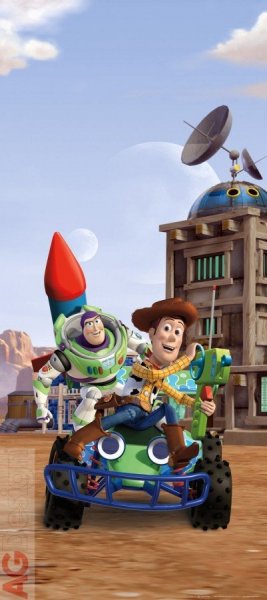 Fototapeta dětská Příběh hraček FTDNV-5439 / Fototapety dětské na zeď Disney Toy story (90 x 202cm) AG Design