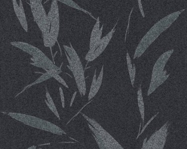 Vliesová tapeta černá, šedá, stříbrná rostliny 375492 / Tapety na zeď 37549-2 New Elegance (0,53 x 10,05 m) A.S.Création