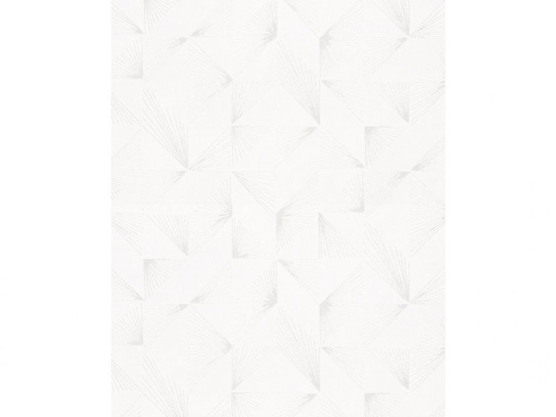 Vliesová tapeta bílá, metalická geometrická 31841 / Tapety na zeď Schöner Wohnen (0,53 x 10,05 m) Marburg