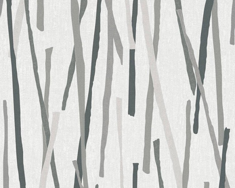 Vliesová tapeta pro teenagery 35599-1 šedé, krémové čáry / Tapety na zeď 355991 Pop Colors (0,53 x 10,05 m) A.S.Création