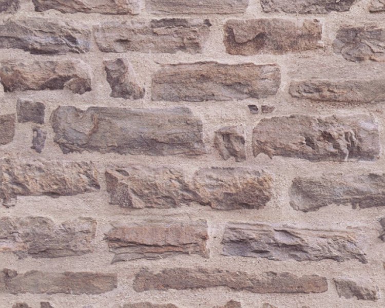 Vliesová tapeta 35580-1 béžověhnědý kámen / Tapety na zeď 355801 Wood´n Stone 2 (0,53 x 10,05 m) A.S.Création