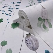 Vliesová tapeta drobné kytičky s lístky 88966 / Tapety na zeď Fresh Up (0,53 x 10,05 m) Marburg
