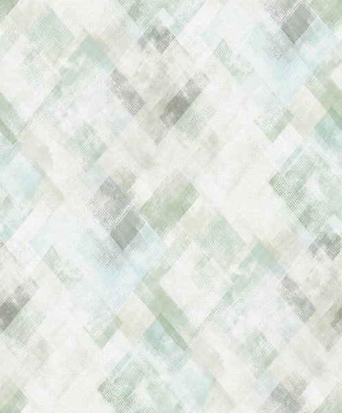 Vliesová tapeta geometrická - mintová, zelená 88907 / Tapety na zeď Fresh Up (0,53 x 10,05 m) Marburg
