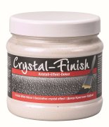 Dekorativní stěrka Pufas Crystal Finish 750g v odstínu Pearl - kreativní nátěr na akrylátové bázi bez rozpoštědel s obsahem pravých částeček skla