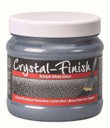 Dekorativní stěrka Pufas Crystal Finish 750g v odstínu Iron - kreativní nátěr na akrylátové bázi bez rozpoštědel s obsahem pravých částeček skla