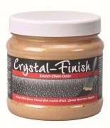 Dekorativní stěrka Pufas Crystal Finish 750g v odstínu Solar - kreativní nátěr na akrylátové bázi bez rozpoštědel s obsahem pravých částeček skla