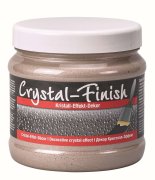 Dekorativní stěrka Pufas Crystal Finish 750g v odstínu Brass - kreativní nátěr na akrylátové bázi bez rozpoštědel s obsahem pravých částeček skla