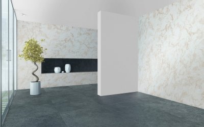 Dekorativní nátěr - stěrka Crystal Finish odstín Lumi Sun (svítí ve tmě) 750  ml / barva Crystal Finish Lumi Sun 0100607 Pufas