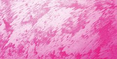 Dekorativní stěrka Pufas Crystal Finish 750g v odstínu Neon Pink / neonově růžová - kreativní nátěr na akrylátové bázi bez rozpoštědel s obsahem pravých částeček skla