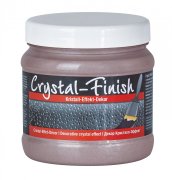 Dekorativní stěrka Pufas Crystal Finish 750g v odstínu Terra - kreativní nátěr na akrylátové bázi bez rozpoštědel s obsahem pravých částeček skla