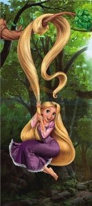 Fototapeta Rapunzel Na vlásku FTDNV-5403 / Fototapety dětské Disney (90 x 202 cm) AG Design