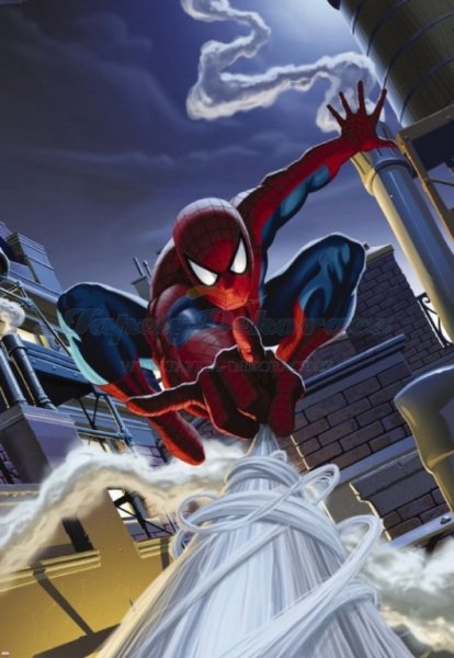 Fototapety 1 dílné Komar / fototapeta 1 dílná na zeď Marvel Spiderman 1-424 (127 x 184 cm)