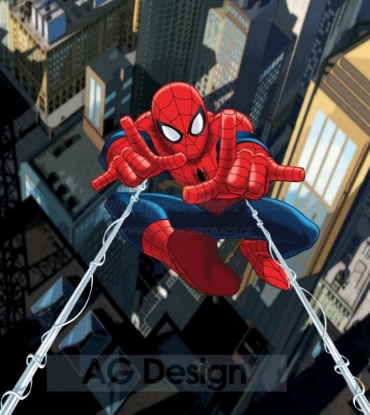 Fototapeta 2 dílná / Fototapety 2 dílné (180 x 202cm) Disney Spiderman FT1923 AG Design
