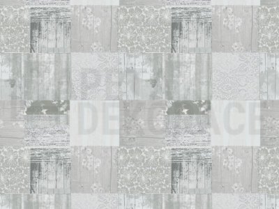 Samolepící tapeta vintage kachličky, šedé, šířka 45 cm, metráž 14025 / samolepicí fólie a tapety Vintage Light Grey Venilia / Gekkofix