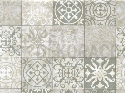 Samolepící tapeta retro mozaika, kachličky, šedé, vintage, šířka 45 cm, metráž 14008 / samolepicí fólie a tapety Tiles Antique Venilia / Gekkofix