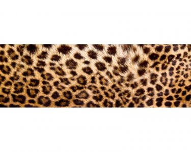 Samolepicí fototapeta na kuchyňskou linku Leopardí kůže KI180-069 / Fototapety do kuchyně Dimex (180 x 60 cm)