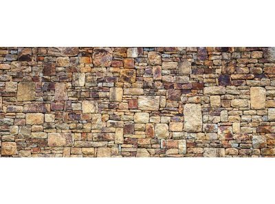 Vliesová fototapeta Kamenná stěna 375 x 150 cm panoramatická + lepidlo zdarma / MP-2-0169 vliesové fototapety na zeď DIMEX