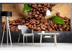 Obrazová tapeta kávová zrna - vliesová fototapeta DIMEX LINE