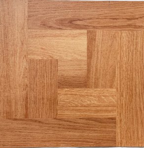 Samolepicí podlahové PVC čtverce hnědé parkety (30,4 x 30,4 cm) DF0026 / samolepící vinylové podlahy - PVC dlaždice HCS deco