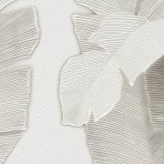 Vliesová tapeta palmové listy - béžová, šedá 4002392185 (0,53 x 10,05 m) A.S.Création