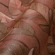 Vliesová tapeta palmové listy - červeno-hnědá 4002392181 (0,53 x 10,05 m) A.S.Création