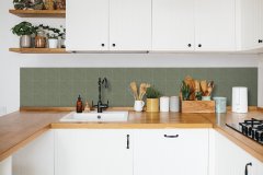 Samolepicí kachličky na stěnu khaki (6 kusů 15,25 cm x 15,25 cm) 270-3154 / PVC samolepky na kachličky 2703154 d-c-fix