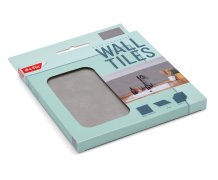 Samolepicí kachličky na stěnu šedá (6 kusů 15,25 cm x 15,25 cm) 270-3151 / PVC samolepky na kachličky 2703151 d-c-fix