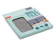 Samolepicí kachličky na stěnu šedá (6 kusů 15,25 cm x 15,25 cm) 270-3150 / PVC samolepky na kachličky 2703150 d-c-fix