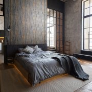 Vliesová tapeta černá betonová stěrka, beton 0,53 x 10,05 m / Tapety na zeď City Romance 35156 Marburg