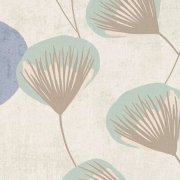 Vliesová tapeta chmýří odkvetlé pampelišky - zelená, krémová, modrá 791511 / Tapety na zeď 79151-1 Nordic Feeling (0,53 x 10,05 m) A.S.Création