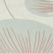 Vliesová tapeta chmýří odkvetlé pampelišky - zelená, krémová, modrá 791511 / Tapety na zeď 79151-1 Nordic Feeling (0,53 x 10,05 m) A.S.Création