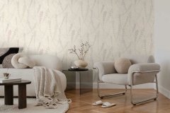 Vliesová tapeta rostliny, tráva - béžová, krémová, šedá 791464 / Tapety na zeď 79146-4 Nordic Feeling (0,53 x 10,05 m) A.S.Création