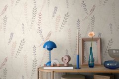 Vliesová tapeta rostliny, tráva - béžová, krémová 791463 / Tapety na zeď 79146-3 Nordic Feeling (0,53 x 10,05 m) A.S.Création